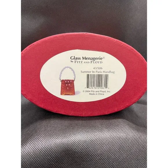 Fitz and Floyd 3 Replacement Boxes Sedona Red Shoe / Flamingo / Summer in Paris - Picture 2 of 11